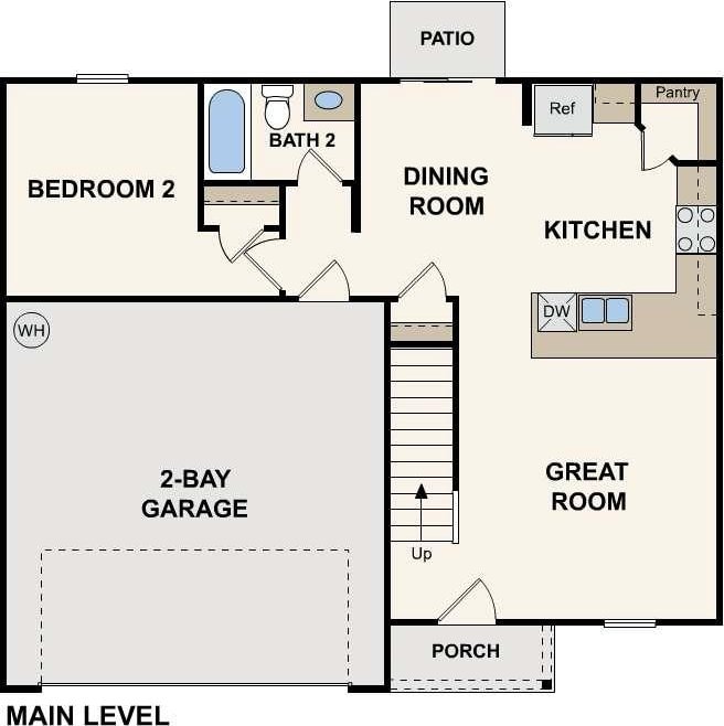 144 Pinehurst Ct, Dublin, GA 31021 - view of floor plan / room layout