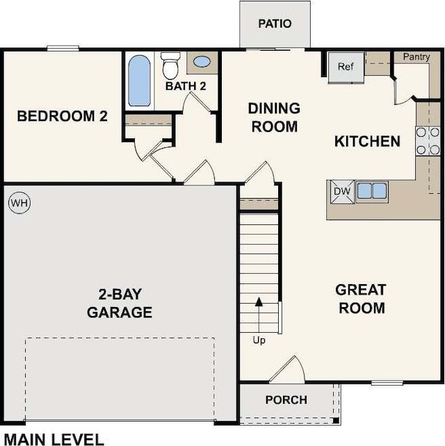 144 Pinehurst Ct, Dublin, GA 31021 - view of floor plan / room layout