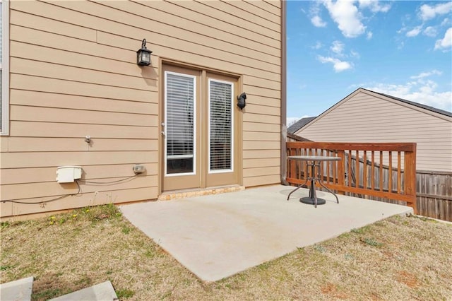 view of patio / terrace