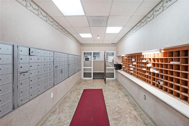 1800 Clairmont Lk Unit 213, Decatur, GA 30033 - view of home's community featuring a drop ceiling and mail area