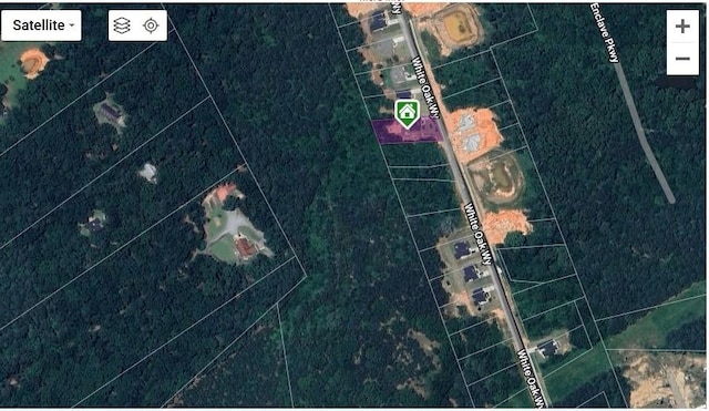 336 White Oak Way, Monroe, GA 30655 - aerial map of property and surrounding area