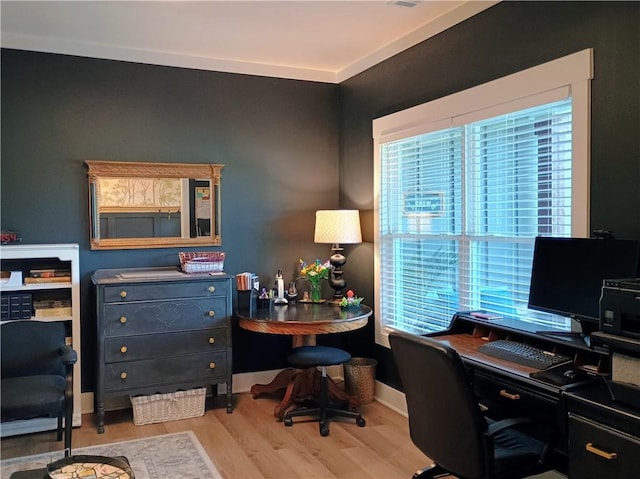 336 White Oak Way, Monroe, GA 30655 - office featuring light wood-style floors and baseboards
