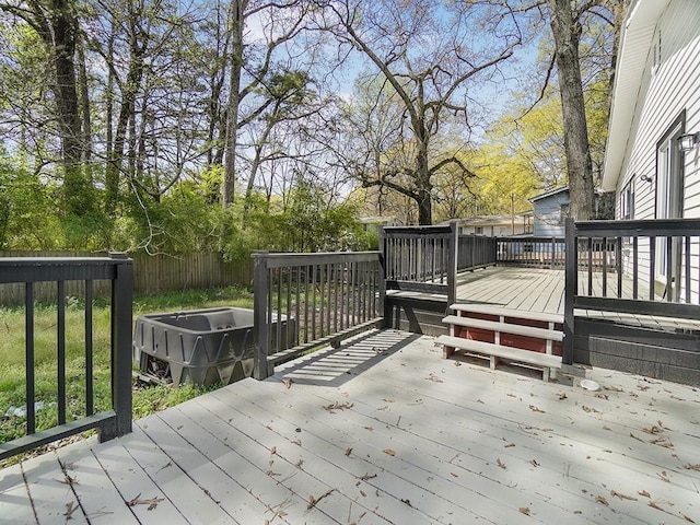 view of deck