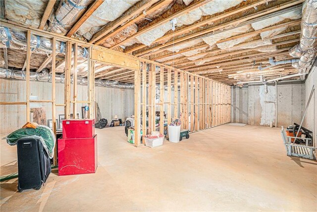 255 Heritage Creek Trl, Ball Ground, GA 30107 - view of unfinished below grade area