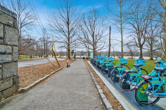 surrounding community with a playground