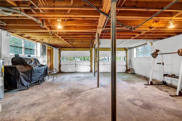 14300 Veterans Memorial Hwy, Villa Rica, GA 30180 - garage featuring concrete block wall