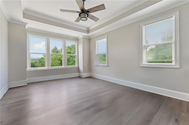 1656 Talking Rock Rd, Jasper, GA 30143 - spare room with crown molding, healthy amount of natural light, and wood finished floors