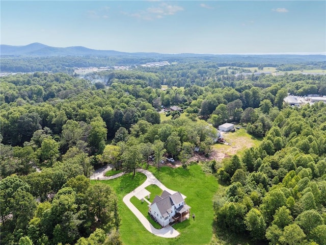 1656 Talking Rock Rd, Jasper, GA 30143 - aerial view of a heavily wooded area