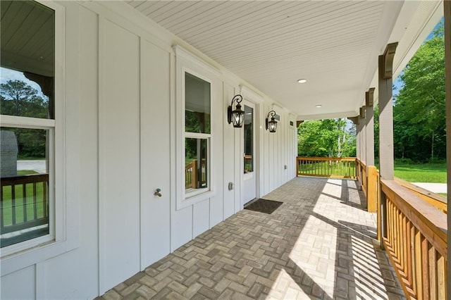 1656 Talking Rock Rd, Jasper, GA 30143 - view of patio with a porch
