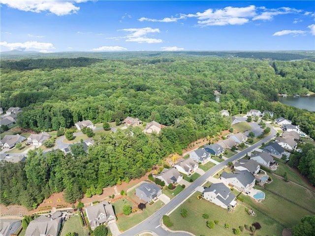 427 Dawson Pointe Pkwy, Dawsonville, GA 30534 - aerial view of property's location featuring a forest and nearby suburban area