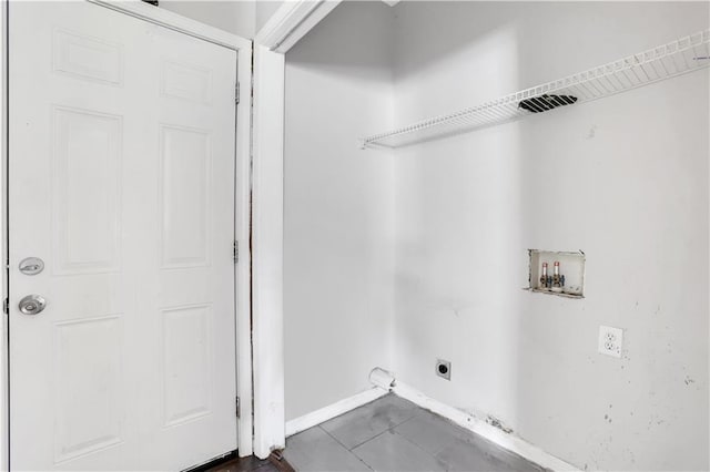 2005 Chicago Ave NW, Atlanta, GA 30314 - laundry area featuring hookup for an electric dryer and washer hookup