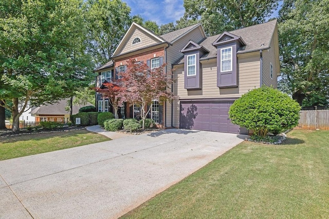 2295 Hemrick Rd, Cumming, GA 30041 - view of front of house with driveway, a garage, and a shingled roof