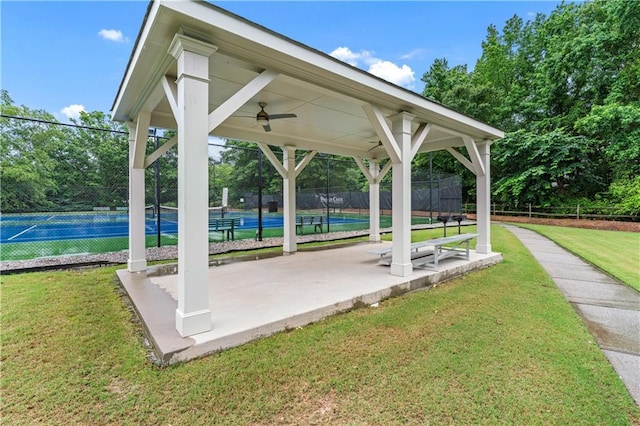 871 Windsor Creek Dr, Grayson, GA 30017 - view of home's community with a tennis court