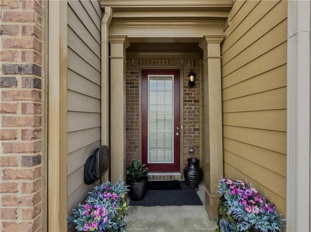 3318 Sardis Bend Dr, Buford, GA 30519 - doorway to property with brick siding