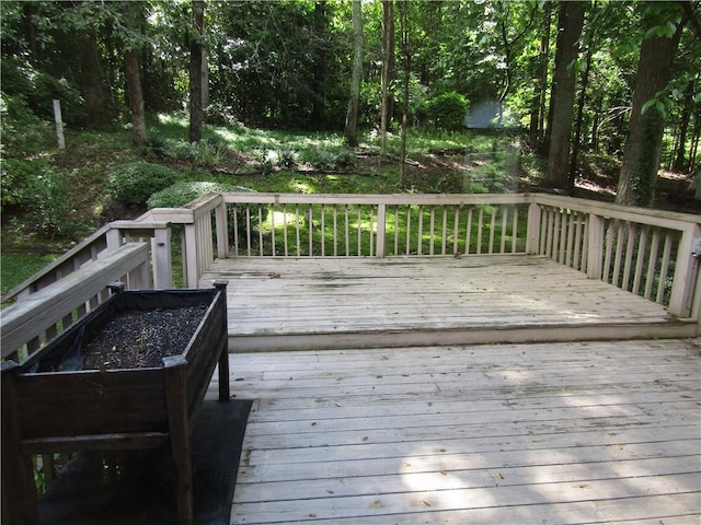 5820 Elm Tree Dr, Buford, GA 30518 - view of deck