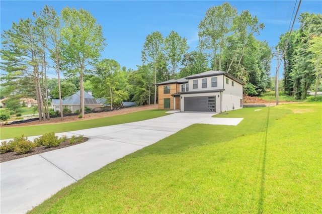 2808 S Arbor Dr, Gainesville, GA 30507 - view of front facade with a garage, driveway, and a front yard