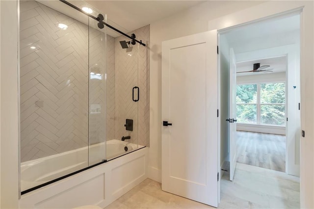 2808 S Arbor Dr, Gainesville, GA 30507 - full bath featuring bath / shower combo with glass door