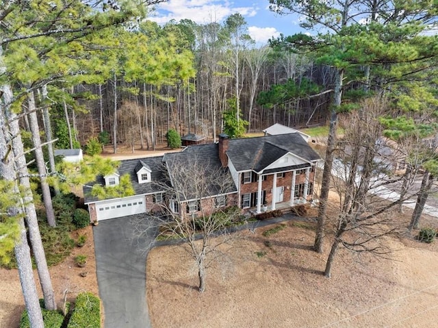 drone / aerial view