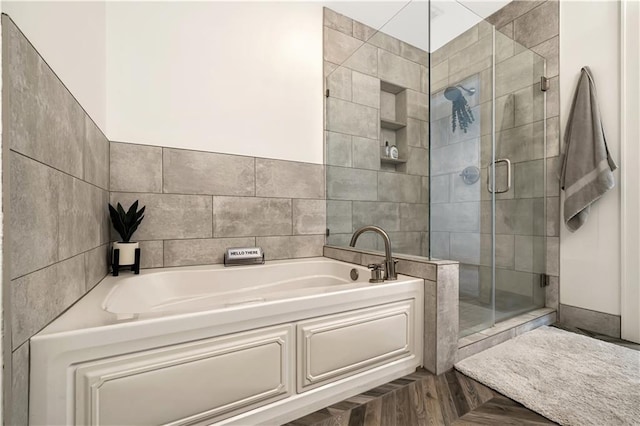 905 Juniper St NE Unit 805, Atlanta, GA 30309 - full bath featuring a bath and a stall shower
