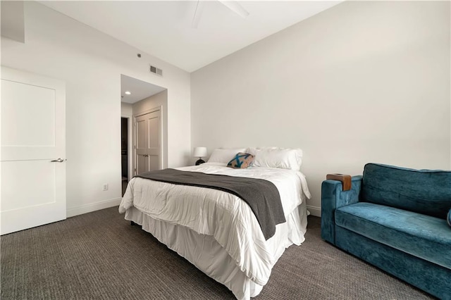 905 Juniper St NE Unit 805, Atlanta, GA 30309 - bedroom with carpet flooring and ceiling fan