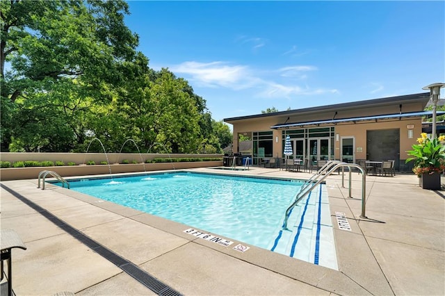 905 Juniper St NE Unit 805, Atlanta, GA 30309 - community pool featuring a patio