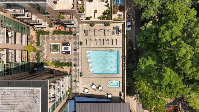 905 Juniper St NE Unit 805, Atlanta, GA 30309 - bird's eye view
