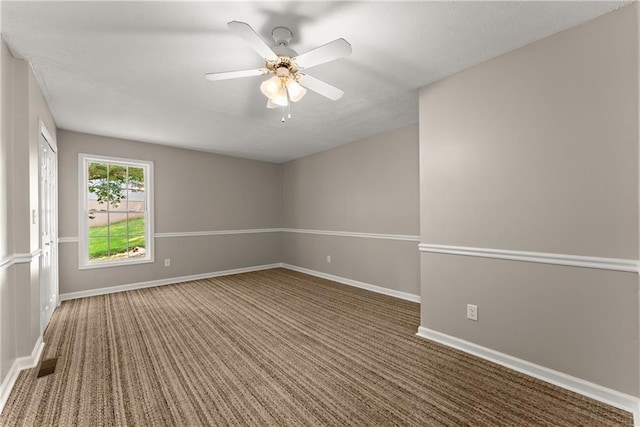 241 Cook St, Alto, GA 30510 - spare room with ceiling fan, carpet, and baseboards