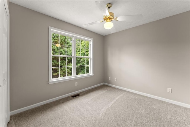 241 Cook St, Alto, GA 30510 - empty room featuring baseboards, carpet floors, and a ceiling fan