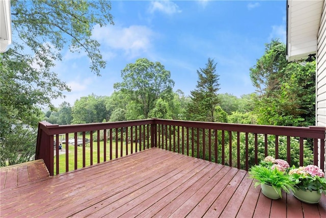 241 Cook St, Alto, GA 30510 - view of wooden deck