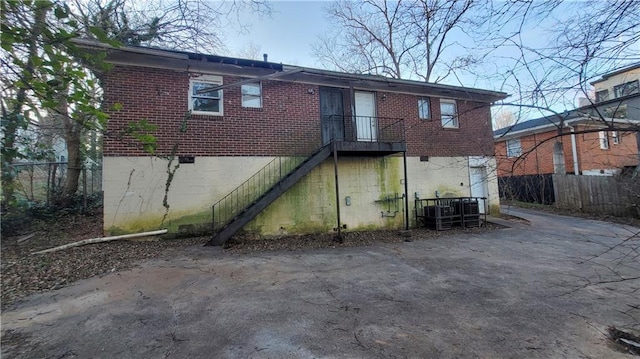 view of rear view of house