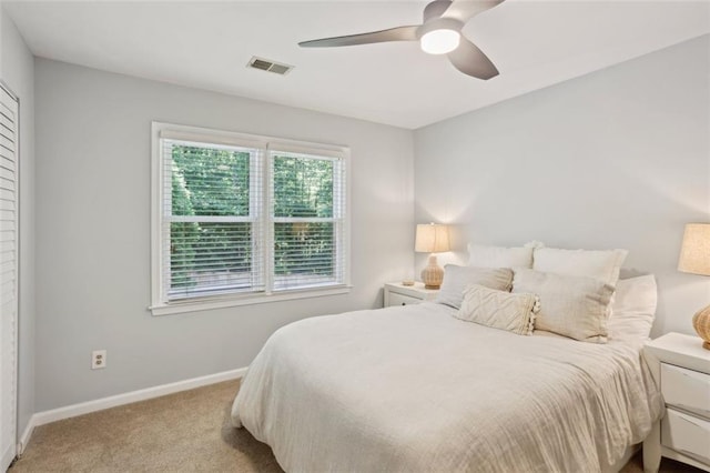 3837 Fenway Xing, Marietta, GA 30062 - bedroom with carpet floors, baseboards, and a ceiling fan
