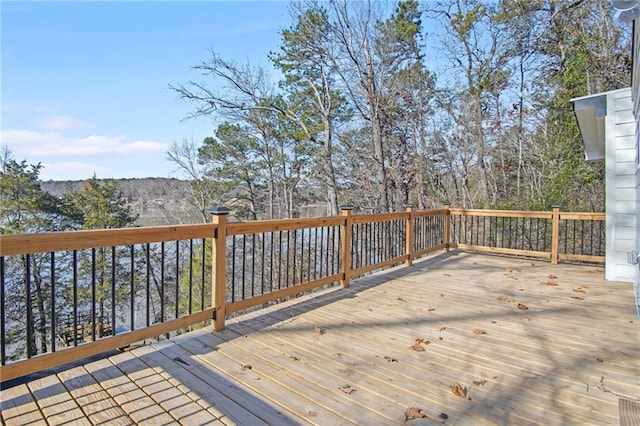 view of deck