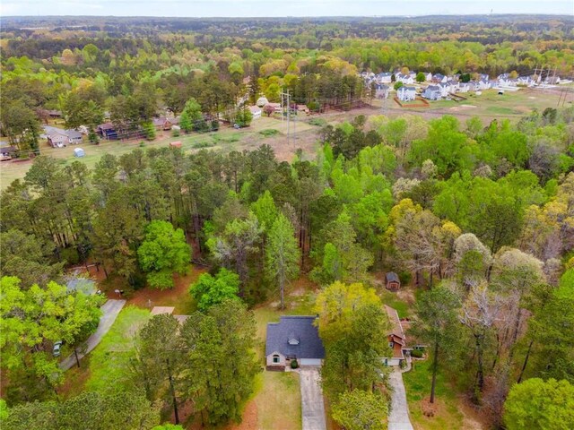 7275 Oswego Trl, Riverdale, GA 30296 - drone / aerial view with a view of trees