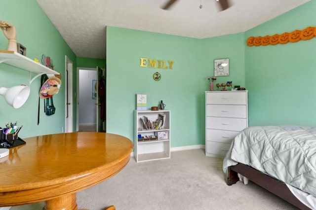 570 White Stag Ct, Suwanee, GA 30024 - carpeted bedroom with ceiling fan