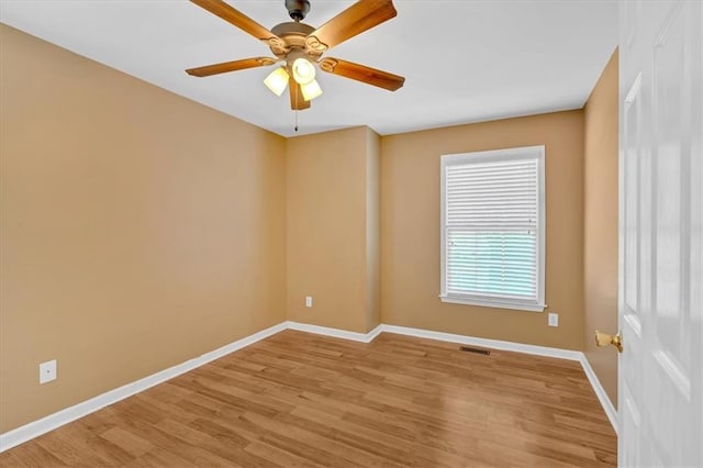 1331 Red Hill Rd, Marietta, GA 30008 - spare room featuring light wood finished floors and a ceiling fan