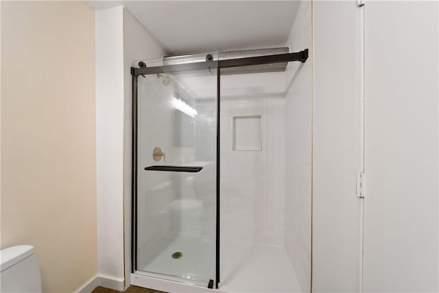 170 Boulevard Se E120, Atlanta, GA 30312 - full bathroom featuring toilet and a shower stall