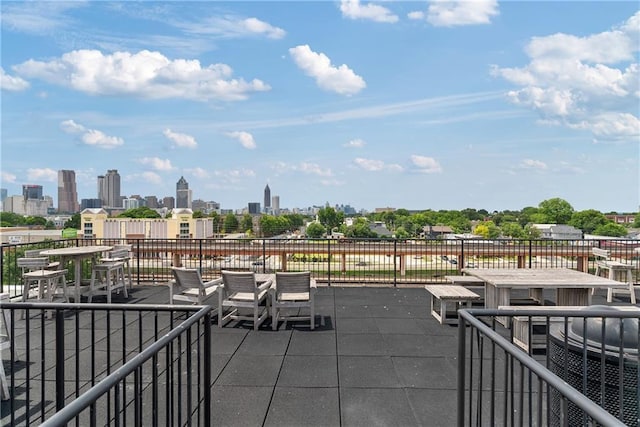 170 Boulevard Se E120, Atlanta, GA 30312 - view of patio / terrace with a skyline view