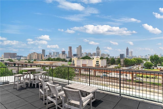170 Boulevard Se E120, Atlanta, GA 30312 - patio / terrace with a view of skyline