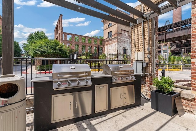 170 Boulevard Se E120, Atlanta, GA 30312 - view of patio / terrace with area for grilling