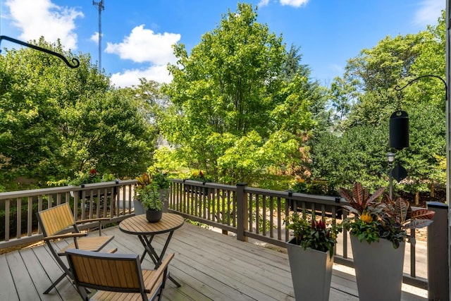 970 N Ormewood Park Dr SE, Atlanta, GA 30316 - view of wooden terrace