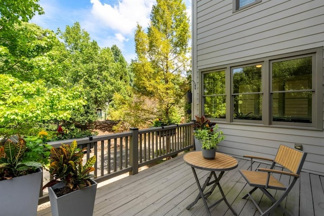 970 N Ormewood Park Dr SE, Atlanta, GA 30316 - view of wooden terrace