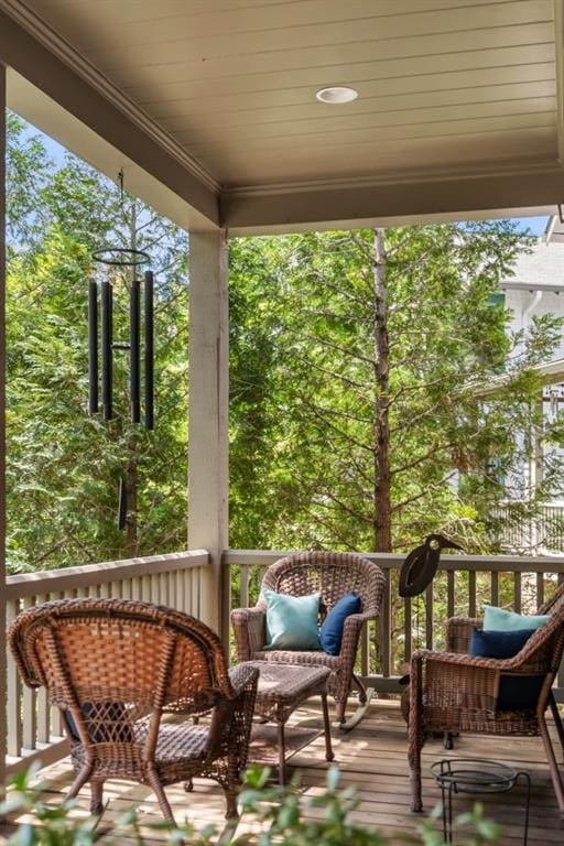 970 N Ormewood Park Dr SE, Atlanta, GA 30316 - view of wooden terrace