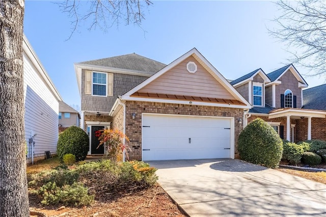 view of craftsman inspired home