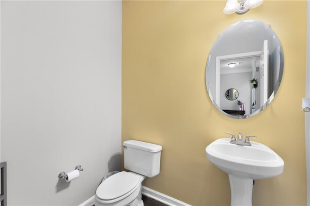 bathroom with toilet