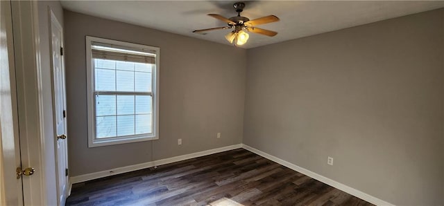 1230 Chris Lake Dr, Lawrenceville, GA 30046 - unfurnished room with plenty of natural light, dark wood-style flooring, and baseboards