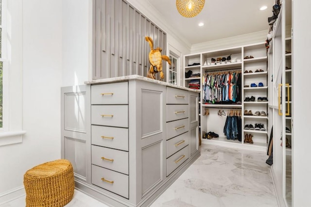 view of spacious closet