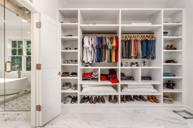 view of closet