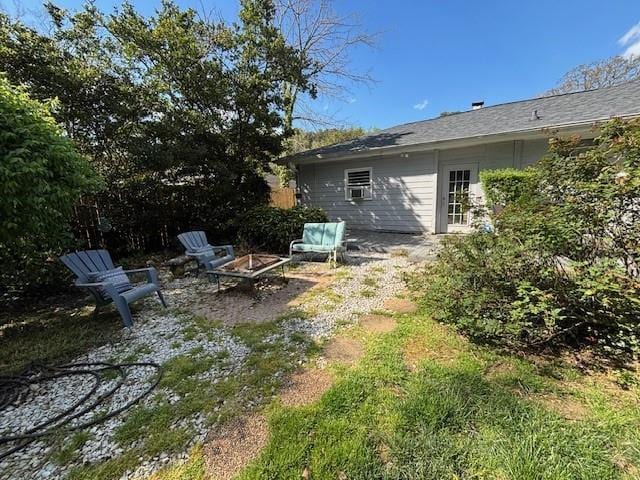 4519 Sims Ct, Tucker, GA 30084 - view of yard featuring a fire pit