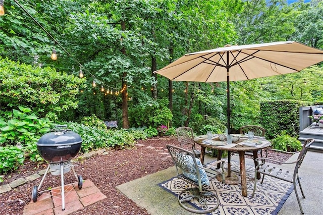4792 Fairville Ct, Marietta, GA 30062 - view of patio featuring outdoor dining area