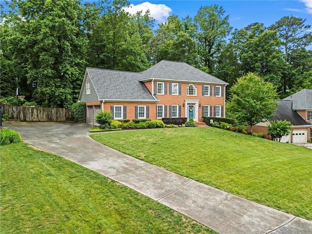 4792 Fairville Ct, Marietta, GA 30062 - colonial home with driveway and brick siding